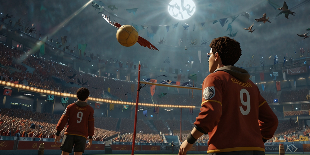 Mastering Quidditch Champions video game